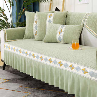 Fantasy sofa cushion cover sofa cushion pattaya + matcha green (45x45) one core pillow