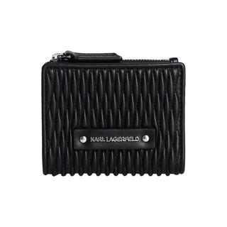 Karl lagerfeld luxury women's wallet black one size