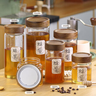 Fantasy honey jar sealed canned honey dispensing bottle microwaveable instructions do not take pictures