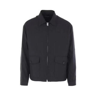 Comme des garcons men's jacket warm and windproof black polyester spring and autumn daily jacket casual black one size | l