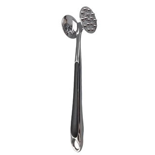 Fantasy loose meat hammer, steak breaker, tie meat, slap meat tendering tool, pork chop meat hammer, 1 black handle meat hammer