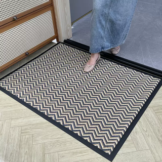 Yusen yiming xuange non-slip floor mat entry door mat entry door mat home door carpet entrance mat can be cut 60 cm x 90 cm four-color w pattern