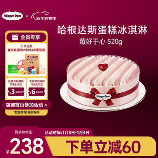 Haagen-dazs berry better cake ice cream 520g/6 inches birthday cake home delivery birthday chinese valentine's day