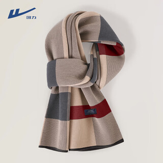 Pull back sports towel warm scarf 2026 new high-end badminton supplies autumn and winter female student scarf, camel pattern, skin-friendly and not irritated