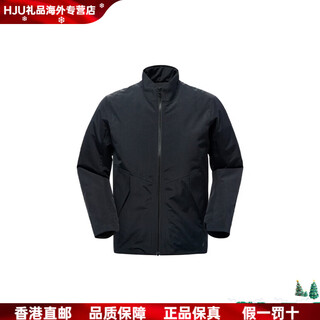 Kailas new year's gift outdoor sports windproof and waterproof 3m thinsulate warm stand collar cotton jacket men's jet black s