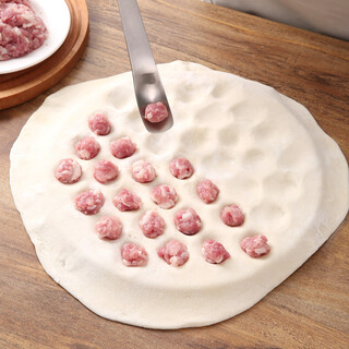 Yong huan's new dumpling-making artifact household mini pattern wonton making tool baby food supplement small wonton special tool alloy model (make 37 pieces at a time)