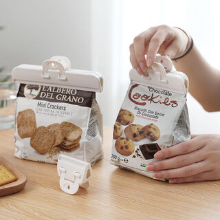 Chanting bag sealing clip kitchen moisture-proof sealer sealing clip food preservation small clip large, medium and small mixed pack 1 box of 3