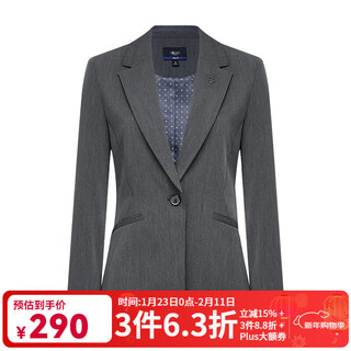 G2000 multi-faceted elastic g2000 women's clothing mall new business formal wear comfortable suit trousers and skirt delivery brooch/elastic soft-dark gray slim s/34