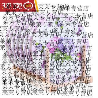 He jiagong pastoral insulation mat imitation porcelain dining table mat household european plate mat bowl mat heat-resistant anti-scalding pot 8 lavender with wooden frame