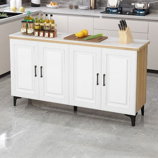 Fantasy kitchen rack, food preparation workbench, vegetable cutting table, floor-standing cabinet, dish storage cabinet, customized contact customer service