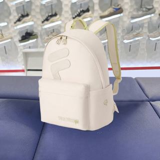 Fila trendy brand men's and women's bags 2026 spring backpack backpack school bag backpack computer bag t13u613105 t13u613105fiv marshmallow white xs