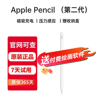 Apple apple pencil2 ghost pen, original genuine second-hand stylus, first/second generation pen, ipad capacitive pen, tablet stylus 99 new, apple pencil 2 ghost pen (99 new), free professional learning painting software - lightning delivery