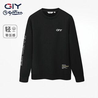 Goldlion gy sweatshirt men's new velvet thickened warm round neck pullover trendy sweatshirt jacket blr0069-pb031