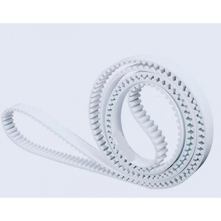 Ben xinnong customized rubber timing belt double-sided toothed open belt 3m series industrial transmission toothed belt white polyurethane belt (pu)