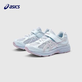 Asics children's shoes 26 new sports girls' comfortable and breathable mesh running shoes contendps gl 400 33.5 (inner length 21)