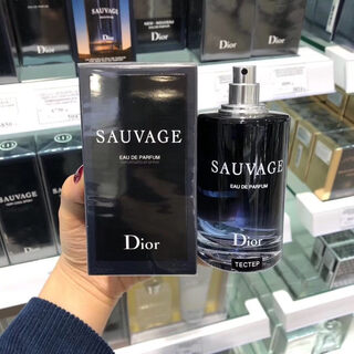 Dior/valentine's day sale mr. ma purchased it in stock/dior sauvage men's eau de toilette fresh light fragrance fougere floral fragrance 60ml