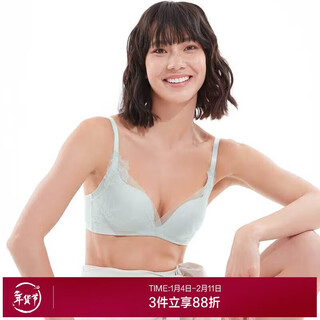 Admiration underwear women's wire-free push-up patented breathable bra lace sexy mesh bra am170621s
