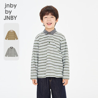 Jnby by jnby new jiangnan buyi children's polo shirt 26 spring 1q2111510 947/red and green 140cm