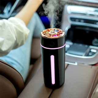 Yusenyi 23 car humidifier aromatherapy suitable for mercedes-benz and porsche ideal tesla ambient light new car gift for girls car humidifier (black) 1 car humidifier (black) 1 1g 1 bottle
