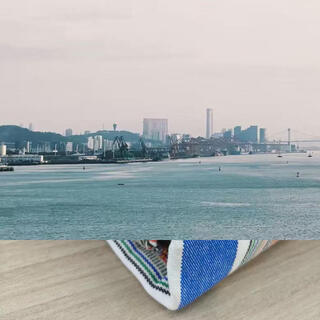 Yusenyi shandong summer thick thick old coarse cotton and linen bedsheets and mats single piece three-piece set cloth linen vintage canvas dark blue wide strips (wrinkle-free) 250cmx350cm single piece bedsheets