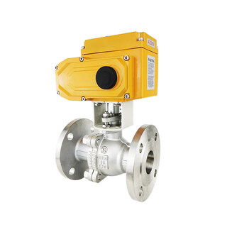 Jlq941f electric flange ball valve high temperature cast steel carbon steel stainless steel cut-off valve o-type switch intelligent 304 stainless steel dn15