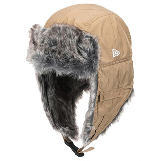 New era brand logo polyester fiber lei feng hat unisex couple style beige asian version l