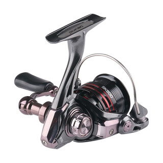 He jiagong fishing wheel all-metal spinning wheel oblique mouth lure sea rod fishing reel stainless steel long-range casting wheel fishing reel sk800