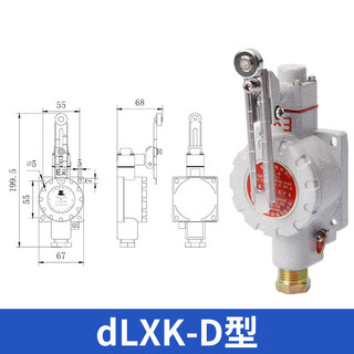Explosion-proof travel switch lx5-15z/l/b/d/h/n bzx51 limit foot switch double pedal dlxk-10a dlxk-d type
