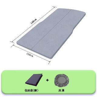 Gongma zhiji l6 travel mattress non-inflatable trunk sleeping artifact self-driving travel camping sleeping pad lathe car mattress + bed cover zhiji l6 free storage bag
