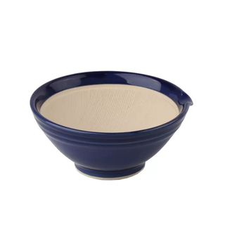Yusenyi ceramic ginger grinder grinding bowl manual garlic grinder ceramic garlic grinder medium blue grinding bowl 1ml medium blue grinding bowl