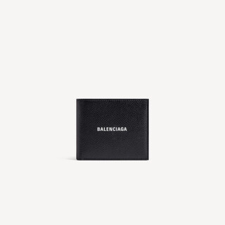 Balenciaga gift balenciaga cash men's brand logo wallet black one size