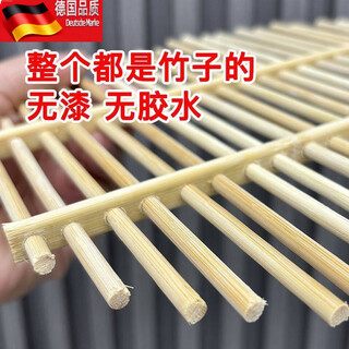 Tuojin grate round steamer household bamboo steamer steamer steamer grid steamer sheet steamer steamer rack bamboo products _2 pack (all bamboo without glue) 23cm