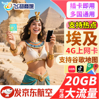 Egypt phone card 4g high-speed traffic internet card optional 5/7/10 days cairo aswan tourist sim card 10 days 5gb high-speed traffic