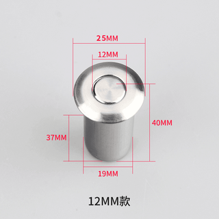 Xu ordered dustproof plug 304 stainless steel ground eye fireproof sandproof cover tube invisible sky and dark companion dust cover ground plug 201 stainless steel 12mm aperture