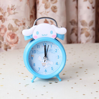 Shantou lincun alarm clock for students to wake up children's bedroom bedside with light ring bell table clock 2108 dog 3-inch alarm clock