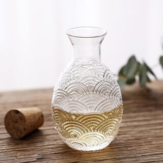 Retro small wine cup, retro xiangyun small wine cup, glass sake cup, japanese liquor cup set, spirit glass, wine utensils, xiangyun wine bottle 250ml