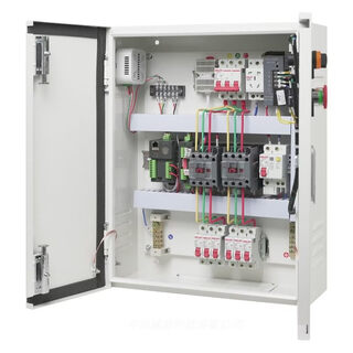 Led display power distribution cabinet plc intelligent power distribution box 20kw indoor and outdoor central control network port power box white 20kw 500x400x160mm