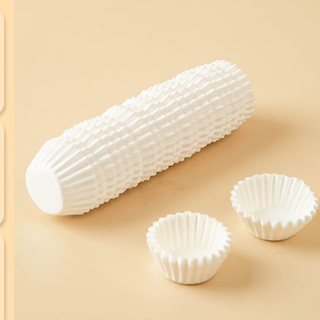 Yusen yi xue mei niang paper holder snow mei niang paper holder moon cake holder cake paper cup disposable baking mold muffin cup bottom holder small white 1000 pieces convenient and practical
