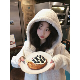 Zhang beibei pillowy chuxue soufflé 90 white duck down soft and waxy granular down vest beige s pre-sale for 18 days