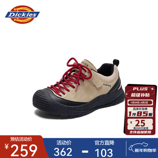 Dickies children's shoes 2026 spring new retro anti-slip wear-resistant children's sports shoes desert rice 30 suitable for feet length 18.6-19.1cm