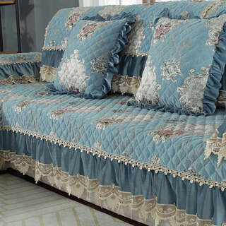 Yusenyi sofa cushion universal non-slip high-end cushion sofa cover custom-made ruyi gray 45x45 set with core