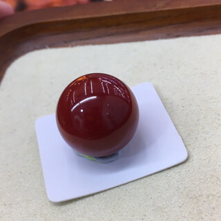 Zhaohao aka coral beads wenwan duobao matching beads almost white size 17.3mm