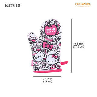Kiy camouflage heat insulation gloves, thickened anti-scalding kitchen microwave oven, 2 pack kt7019 heat insulation gloves