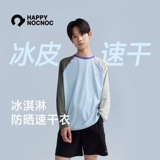 Happy nocnoc happy ice cream color matching quick-drying long-sleeved t-shirt