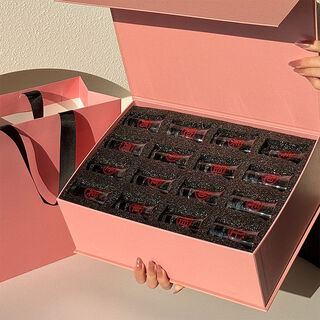 Chess wine glass set gift box chinese chess wine glass set white wine cup home chess board small wine cup game bullet cup chess cup set pink gift box