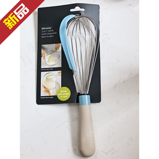 Gioio304 stainless steel egg beater for whipping cream and butter household hand mixer egg beater british egg beater with scraper