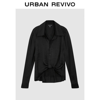 Ur2026 spring new women's trendy lapel design twist blouse shirt uwj260014