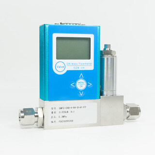 Digital display precision micro gas flow meter nitrogen hydrogen small flow gas mass flow meter controller cx-pj-gmfm