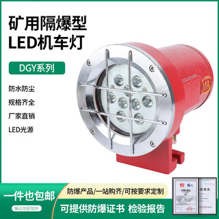 Dgy9/24l(a) mining locomotive light led flameproof tunnel boring machine lighting signal 15/18/24w dgy9/24l(a)
