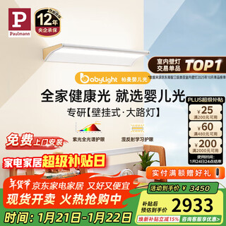 Paulmann p german eye protection wall lamp full spectrum street lamp led lamp bedroom living room reading and writing lamp long wall-mounted lamp